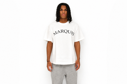 White MARQUIS Signature Tee